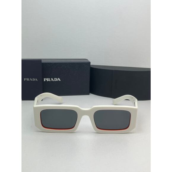 NEW Prada PR06YS Sunglasses in Talc White - Picture 4 of 6